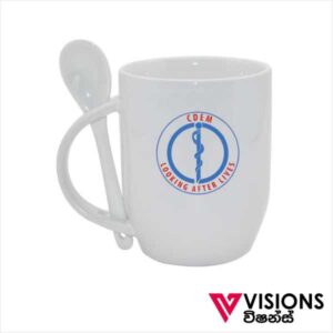 Visions Today offers Spoon Mug Printing in Colombo, Sri Lanka