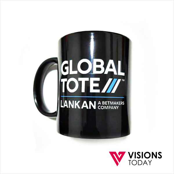 Visions Today offers Black mug printing in Colombo, Sri Lanka. Customized printing on Black mugs is more popular as a corporate gift