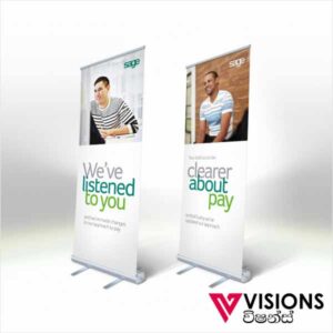 Visions Today offers Pull up banner Printing in Colombo, Sri Lanka