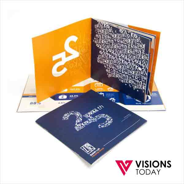 Visions Today offers booklet printing in Colombo, Sri Lanka. We print booklets in small or large quantities with latest offset, digital and web processes.
