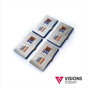 Visions offers customized metal card holders printing in Sri Lanka. We print wide rage of visiting card holders according to any corporate branding