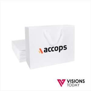 Visions Today offers Customized paper bags printing in Colombo, Sri Lanka. We print range of paper gift bags for your corporate promotions.