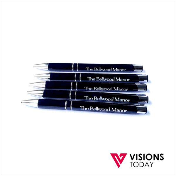 Visions Today offers customized metal coated pen printing in Colombo, Sri Lanka. We print wide range of pens to select for your corporate gifting requirements. Metal coated pens are very attractive and cost effective as a gift.