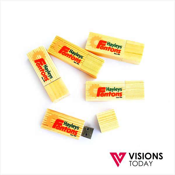 Visions Today offers customized wooden USB memory printing in Colombo, Sri Lanka. We provide wide range of wooden USB memory with printing or engraving