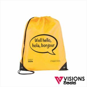 Visions Graphic offers Customized Draw String Bags Printing in Colombo, Sri Lank