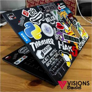 Visions Today offers notebook stickers printing in Colombo, Sri Lanka