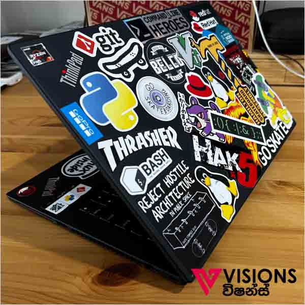 Notebook Stickers printing in Colombo, Sri Lanka ‣ Visions