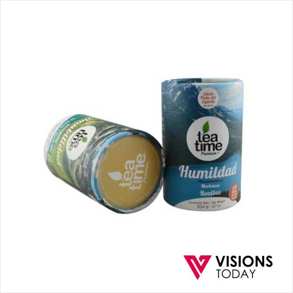 Visions Today offers paper canister can printing in Colombo, Sri Lanka. We are one of the leading Kraft paper canister manufacturers for wide range of packaging requirements.