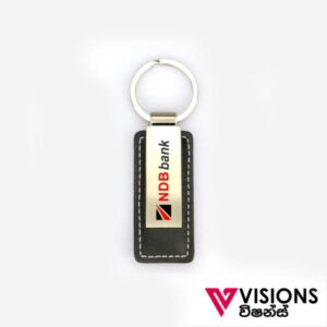 Visions Today offers leather stainless key tag printing in Colombo, Sri Lanka