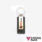Visions Today offers leather stainless key tag printing in Colombo, Sri Lanka