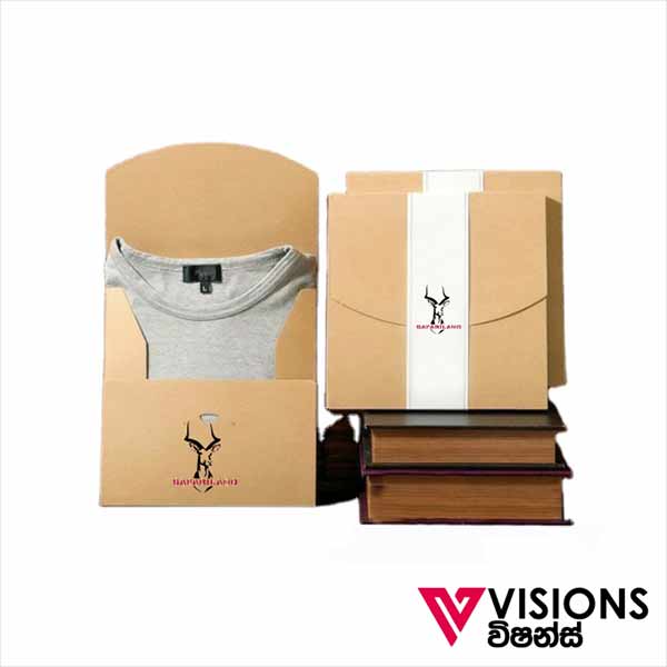 Garment Tshirt Courier Box with printing ‣ Visions
