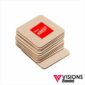 Wooden Table Coasters Printing