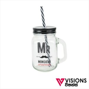 Visions Graphic offers Mason Jars Printing in Colombo, Sri Lanka. We print mason jars with corporate branding in many colors for corporate gifting.