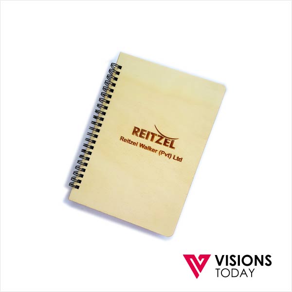 Visions Today offers Wooden Notebook Printing in Colombo, Sri Lanka. We are one of the leading wooden notebook printers with many branding options.