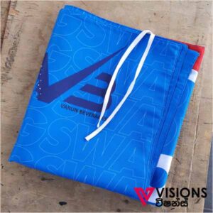 Visions Today offers flag printing in Colombo, Sri Lanka. We manufacture flags with many printing options. Specially we use roller sublimation and screen printing for flag manufacturing. Some special flags comes with double side printing and also one side printing. Contact us for any kind of flag and banner printing requirement