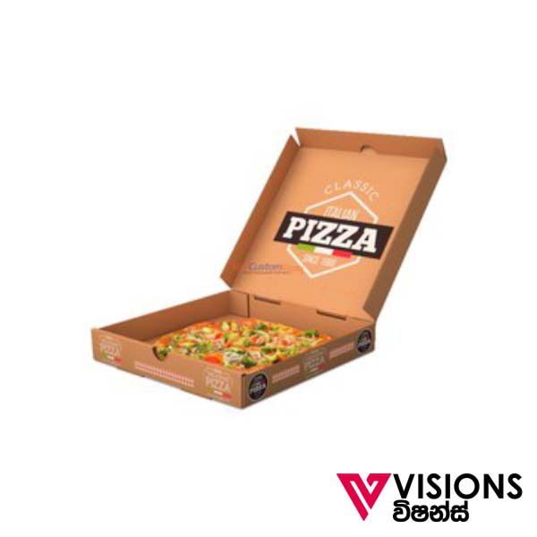 Pizza Boxes Printing in Sri Lanka 14 Inch ‣ Visions