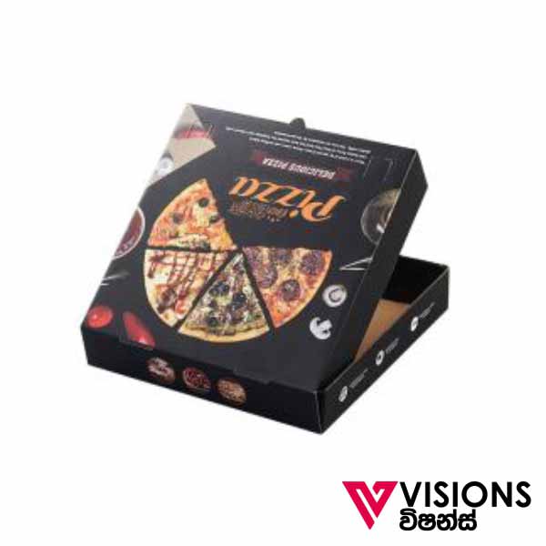 Pizza Boxes Printing in Sri Lanka 16 Inch ‣ Visions