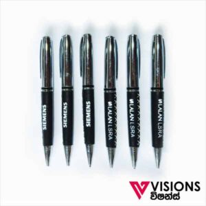 Visions Today offers Leather Grip Metal Pen Printing in Colombo, Sri Lanka. We have wide range of metal pens for corporate branding with printing or engraving