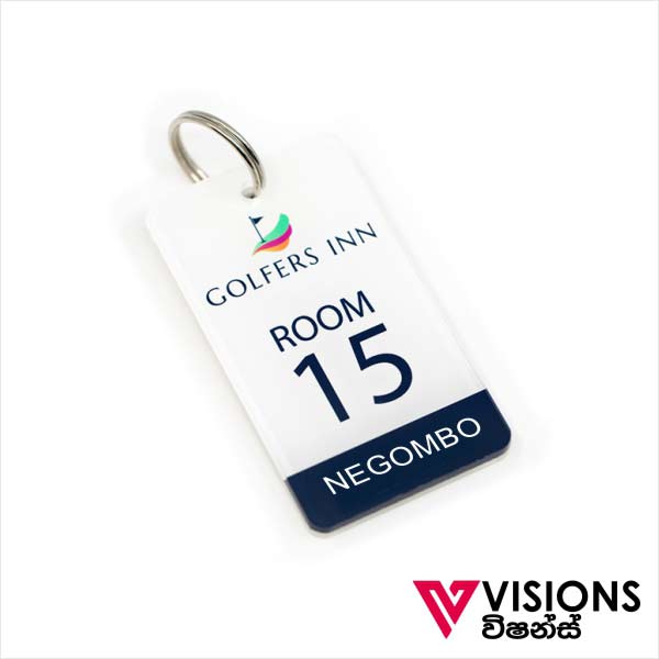 Plastic Sandwich Key Tag Printing in Sri Lanka Visions
