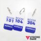 Visions Today offers Plastic Sandwich Key Tag Printing in Colombo, Sri Lanka. We manufacture and supply wide range of plastic and acrylic key tags for corporate gifts. Key chains are the best option for promoting any type of brand.