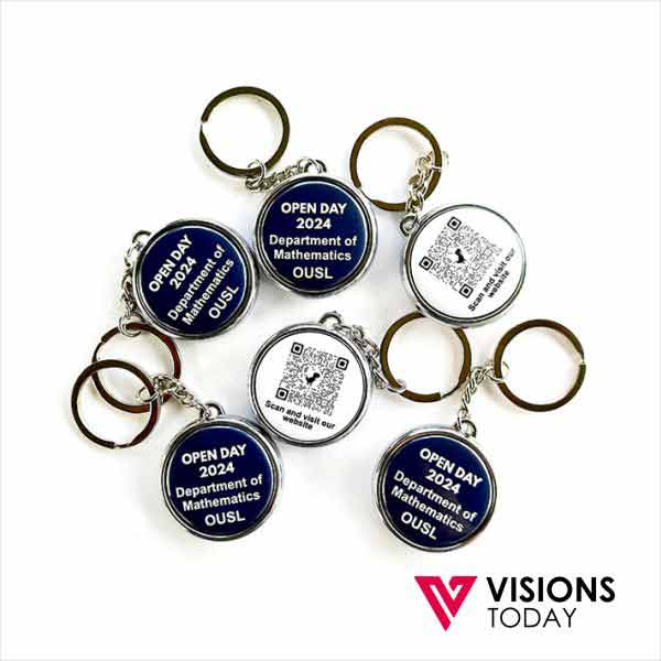 Visions Today offers Round Embossed Key Tag Printing in Colombo, Sri Lanka. We manufacture and supply wide range of keytags for corporate gifts. Round Embossed keytags are new to the list of corporate gifts.