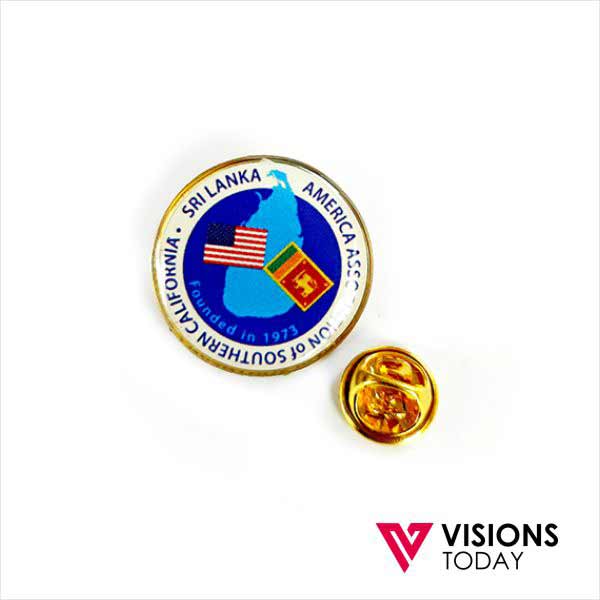 Visions Today offers Lapel Pin Badge Printing in Colombo, Sri Lanka. We offer premium quality Lapel pinss, Cuff-links, Name Badges, Names Tags with branding.