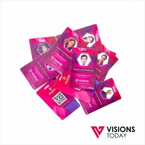 Visions Today provides office ID Printing in Sri Lanka. We have wide range of PVC office ID printing solutions.
