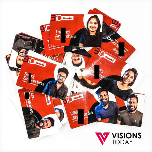 Visions Today provides office ID Printing in Sri Lanka. We have wide range of PVC office ID printing solutions.
