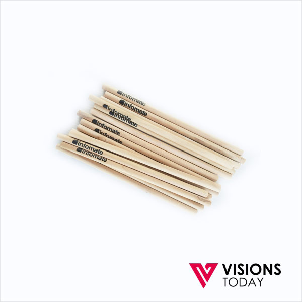 Visions Today offers customized natural pencils with printing in Colombo, Sri Lanka. We have wide range of natural pencils which can customized according to your requirements. We print pencils with your designs. Natural pencils are best addition for Eco friendly corporate gifts.