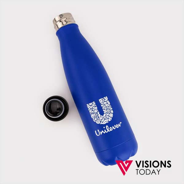 Visions Today offers customized cola bottle printing in Colombo, Sri Lanka. We print wide range of water bottles for promotional corporate gifting.