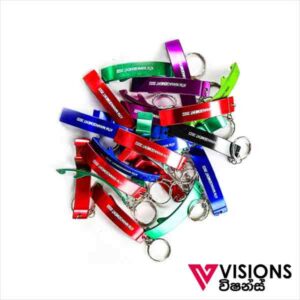 Visions Today offers metal bottle opener key tag printing in Colombo, Sri Lanka. We manufacture and supply wide range of key tags for corporate gifting. Bottle opener key tags are very important to use as a corporate gift for hospitality industry. Contact us for your next customized key tag printing requirements.