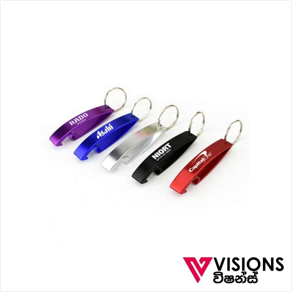 Metal bottle opener keys tag printing ‣ Visions