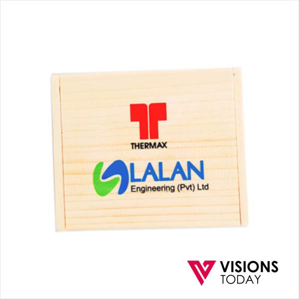 Visions Today offers wooden memo holders in Colombo, Sri Lanka. Custom printed wooden memo holders are very useful corporate gift which brings your brand to the people. Everyone keeps memo holders on table and easy to see anyone visiting. It will be a real environment friendly gifts too.
