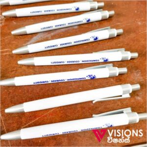 Visions Today offers customized budget plastic pens printing in Colombo, Sri Lanka. We print wide range of promotional pens to select for your corporate gifting requirements.
