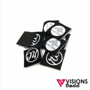 Visions Today manufactures woven fabric labels in Sri Lanka. We supply wide range of fabric labels and care labels for the garment industry since 2006. Woven labels are the most durable suggestion for labeling garments.