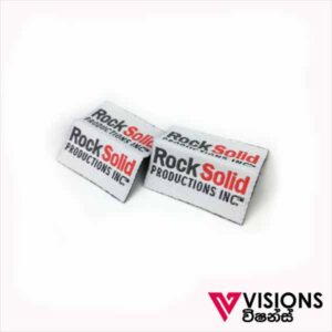 Visions Today manufactures woven fabric labels in Sri Lanka. We supply wide range of fabric labels and care labels for the garment industry since 2006. Woven labels are the most durable suggestion for labeling garments.