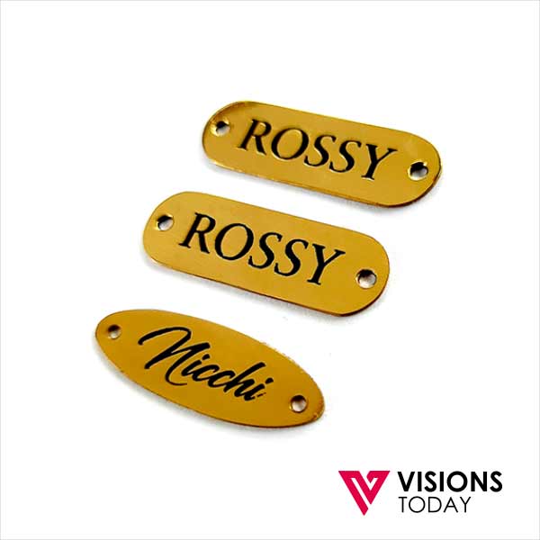 Visions Today offers customized metal labels manufacturing in Colombo, Sri Lanka. We supply wide range of metal labels for various industries