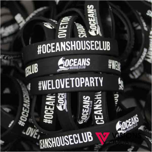 Visions Today offers customized printed silicone wristbands in Colombo, Sri Lanka. We are one of the silicon rubber wristbands printers and suppliers