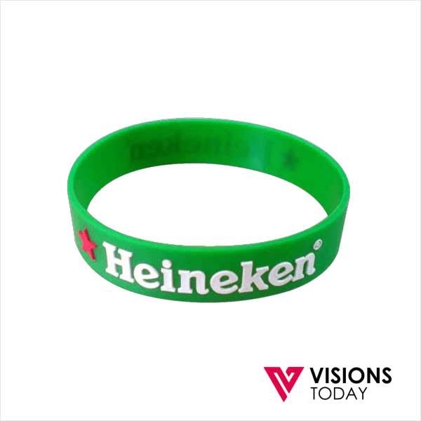 customized embossed silicon wristbands in Colombo, Sri Lanka