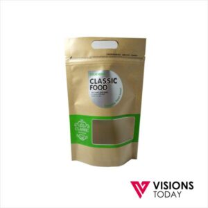 Kraft zip lock bags printing in Colombo, Sri Lanka