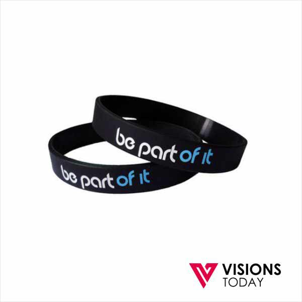 Visions Today offers customized printed silicone wristbands in Colombo, Sri Lanka. We are one of the silicon rubber wristbands printers and suppliers