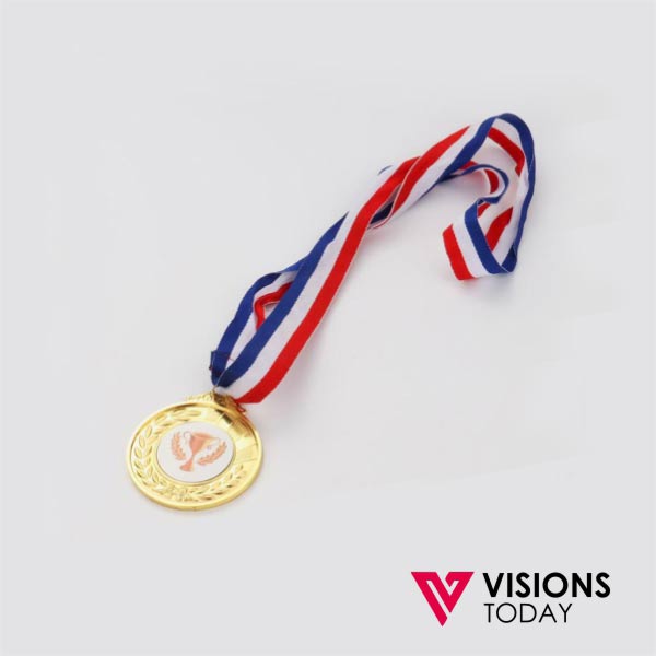 Visions Today manufactures Eco printed customized medals in Sri Lanka. We print wide range of medals with your idea for many requirements. Eco printed medals are affordable and we can manufacture with in very short period. This type of medals are specially recommended to use for colorful designs.