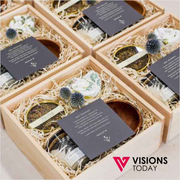Visions Today manufacturers customized wooden boxes in Sri Lanka. We specialized in wooden gift boxes making with wide range of materials. Specially we use plywood and pine woods for boxes making. 