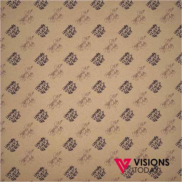 Visions Today offers customized wrapping paper printing in Sri Lanka. We price wrapping papers with your designs and paper qualities.
