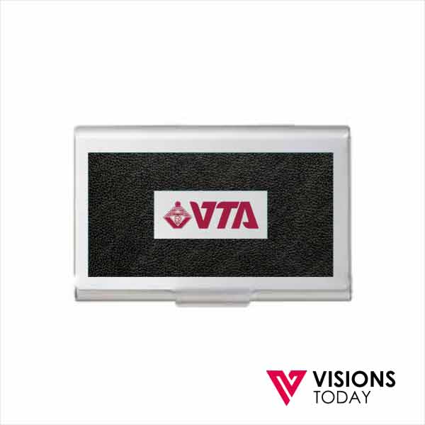 Visions Today offers customized light weight metal visiting card holders in Sri Lanka. We provide wide range of metal visiting card holders with your brands.