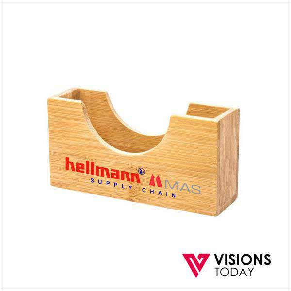 Visions Today manufactured customized Slim Wooden Business Card Holders in Sri Lanka. We provide wooden visiting card holders with branding.