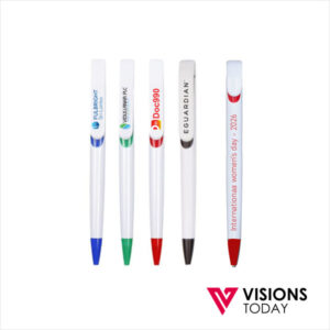 Visions Today offers Customized Two tone pen printing in Sri Lanka. We have wide range of plastic promotional pen and can be provided with your brand printing