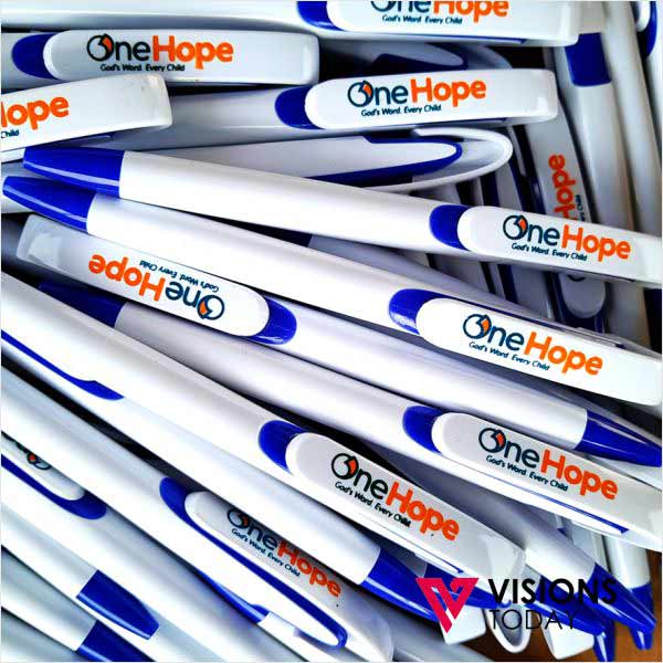 Visions Today offers Customized Two Tone Pen Printing in Sri Lanka. We have wide range of plastic promotional pen and can be provided with your branding.