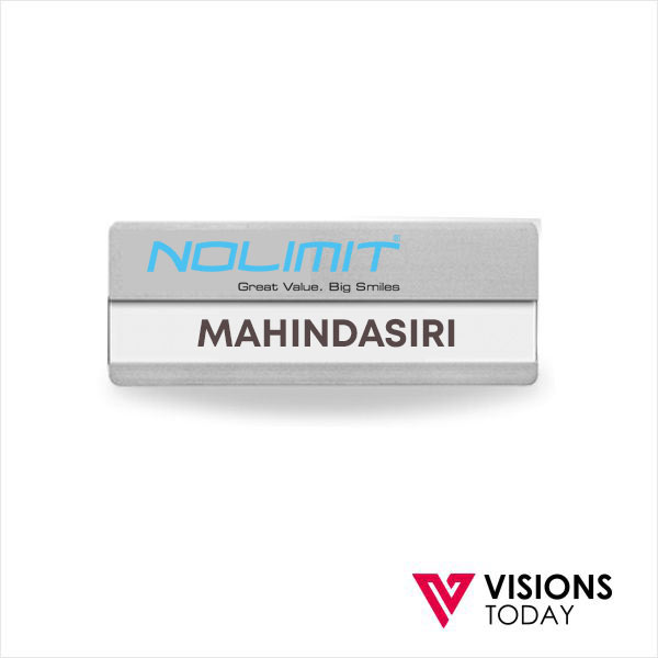 Visions Today offers reusable name badges in Sri Lanka. You can use reusable name badges to change the name time to time according to your requirement.