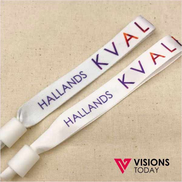 Visions Today offers customized fabric wristbands printing in Sri Lanka. We are one of the leading fabric wristbands printers and manufacturers since 2006.